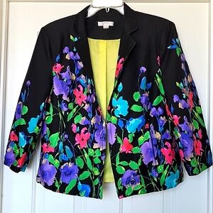 Erin Floral Print Blazer